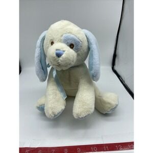 Toys R Us My First Puppy Plush Blue Cream Dog 2010 Geoffrey LLC 11"